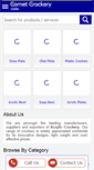 Mobile Screenshot of cornetcrockery.com